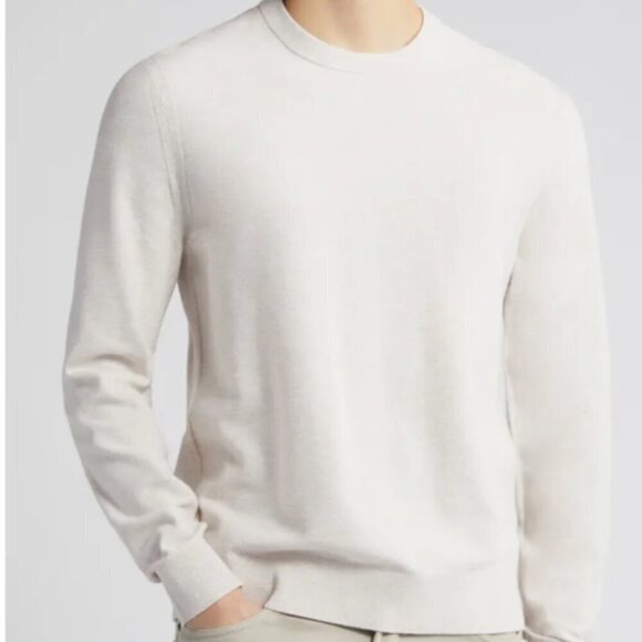 Men!  NWT Theory Riland Crewneck Sweater Merino Wool size XXL - Picture 1 of 7